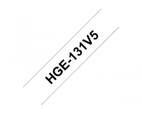 12 MM BLACK ON CLEAR HIGH GRADE TAPE