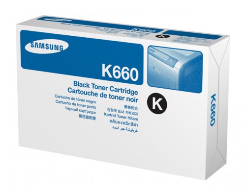SAMSUNG CLP-K660A&sol;ELS Black Toner Cartrid