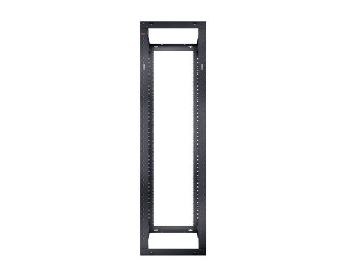 APC NetShelter 4 Post Open Frame Rack 44U 12-24 Threaded Holes