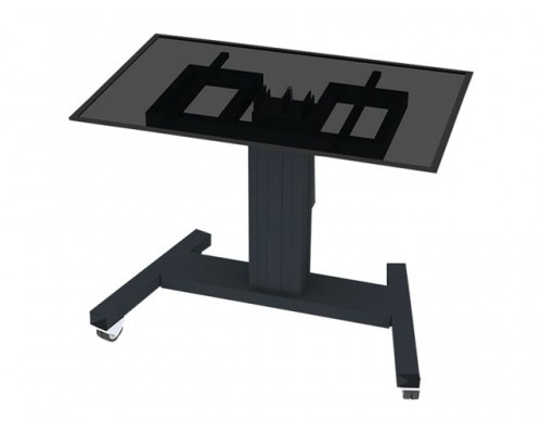 NEOMOUNTS BY NEWSTAR Motorised Mobile Floor Stand 90deg - VESA 200x200 up to 800x600 42-86inch Black