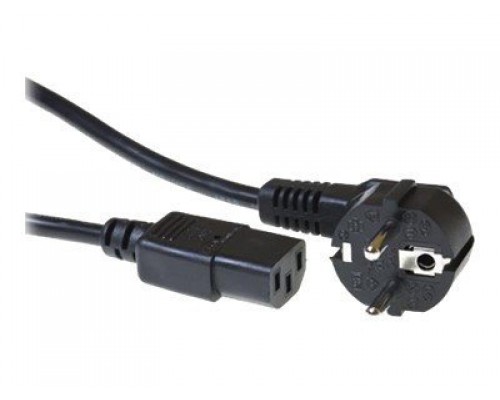 ACT POWERCORD CEE7 7-C13 BK 5.00M
