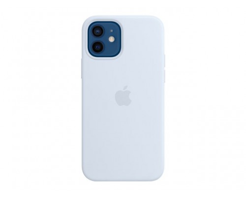 APPLE iPhone 12&sol;12 Pro Silicone Case with MagSafe - Cloud Blue