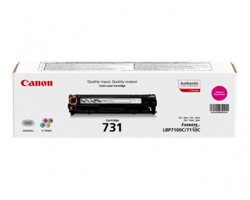 CANON 731-M tonercartridge magenta standard capacity 1.500 paginas 1-pack