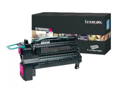 LEXMARK X792 toner magenta standard capacity 20&period;000 paginas 1-pack