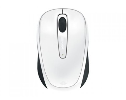 MS Wireless Mobile Mouse 3500 USB white gloss &lpar;ML&rpar;