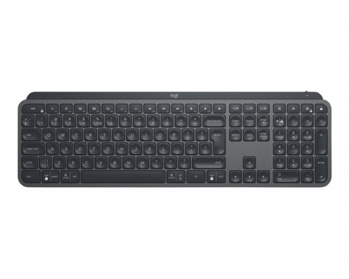 LOGITECH MX Keys Advanced Wireless Illuminated Keyboard - 2&period;4GHZ&sol;BT - GRAPHITE &lpar;US&rpar; INTL