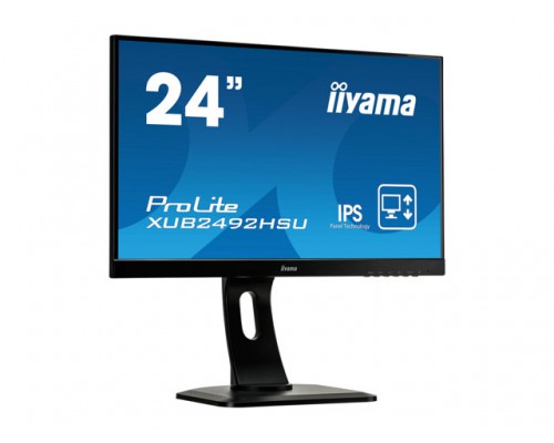 IIYAMA MON 24i IPS LED 1920x1080 5ms HDMI DVI Displayport Speakers XUB2492HSU-B1