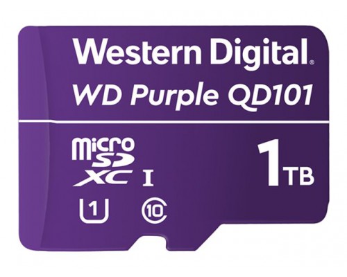 WD Purple 1TB Surveillance microSD XC Class - 10 UHS 1