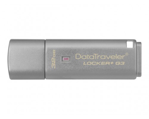 KINGSTON 32GB USB 3&period;0 DT Locker&plus; G3 w&sol;Automatic Data Security
