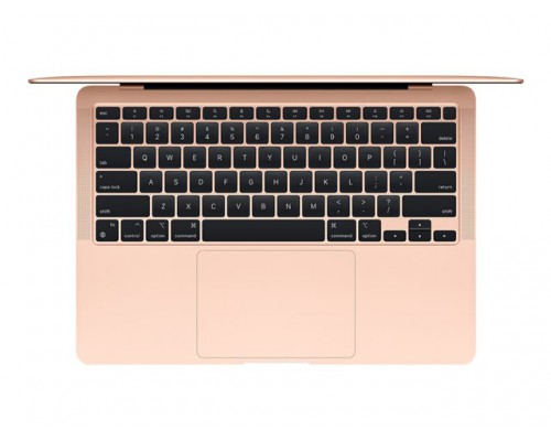 APPLE 13inch MacBook Air&colon; Apple M1 chip with 8core CPU and 7core GPU 256GB Gold BE&sol;Azerty