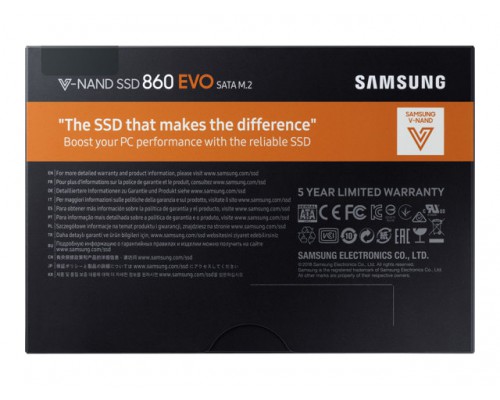 SAMSUNG SSD 860 EVO 500GB M&period;2 SATA
