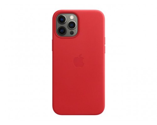 APPLE iPhone 12 Pro Max Leather Case with MagSafe - PRODUCT RED