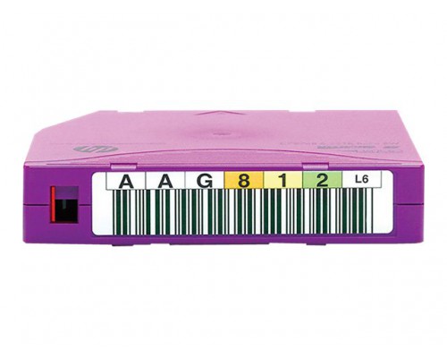 HPE LTO6 Ultrium 6&comma;25 TB BaFe RW Custom Labeled Data Cartridge &lpar;20 pk&rpar;