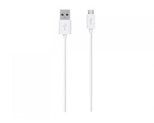 BELKIN MIXIT UP Micro-USB->USB ChargeSync Cable 1.2m Wht