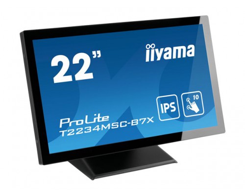 IIYAMA T2234MSC-B7X 21&period;5inch PCAP Bezel Free Front IPS LED FHD 16&colon;9 1000&colon;1 350cd&sol;m2 8ms VGA DP HDMI