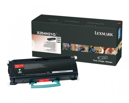 LEXMARK X264 X363 X364 tonercartridge zwart high capacity 9&period;000 pagina s 1-pack