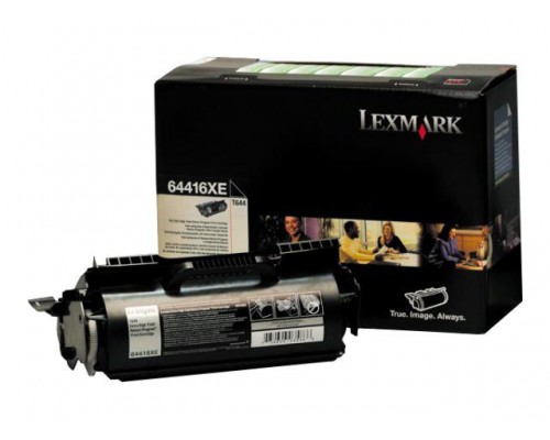 LEXMARK T644 tonercartridge zwart extra high capacity 32&period;000 pagina s 1-pack return program
