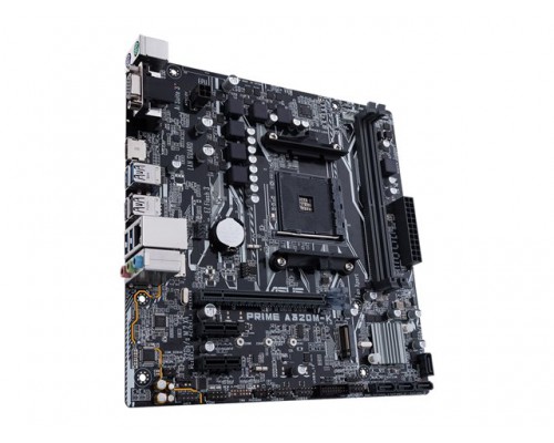 ASUS PRIME A320M-K AMD A320 2xDDR4 M.2 4xSATA3 skAM4 VGA/HDMI USB3.0 mATX
