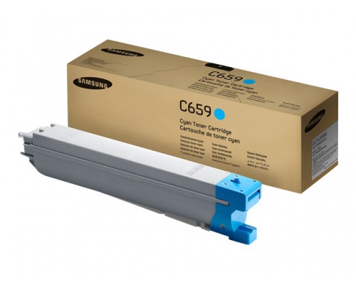 SAMSUNG CLT-C659S&sol;ELS Cyan Toner Cartridge
