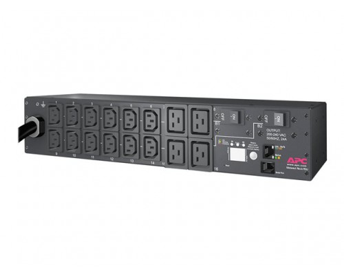 APC RACK PDU METERED 2U 30A 208V 12 C13S 4 C19