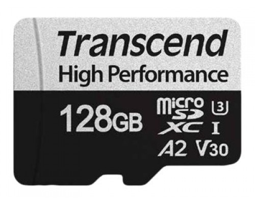 TRANSCEND 128GB microSD w&sol; adapter UHS-I U3 A2