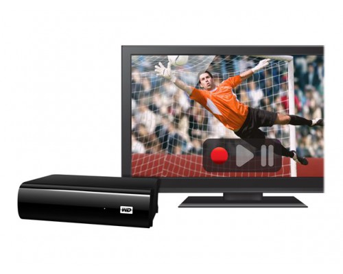 WD My Book AV-TV 1TB HDD for TV-recording 24x7 reliability USB3&period;0&sol;2&period;0 incl 2m USB3&period;0 cable