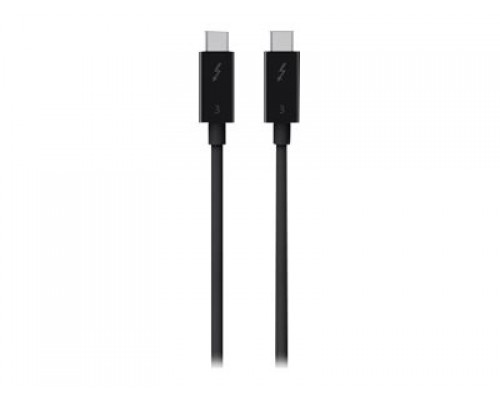 BELKIN Thunderbolt 3 USB-C to USB-C Cable 40Gbps 5A 0.8m Black