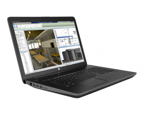 HP ZBook 17.3 Core i7-6820HQ 17.3 FHD AG LED UWVA UMA 8GB DDR4 RAM 256GB SSD BT 6C Battery FPR 3yr Warranty NL