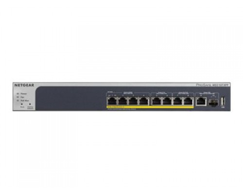 NETGEAR 10PT MULTI GB POE+ SMART SWITCH