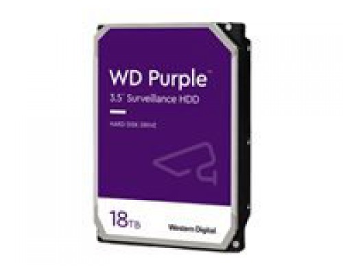 WD Purple 18TB SATA 6Gb&sol;s CE HDD 3&period;5inch internal 7200Rpm 512MB Cache 24x7 Bulk