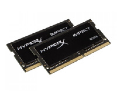 KINGSTON 64GB 2666MHz DDR4 CL16 SODIMM Kit of 2 HyperX Impact