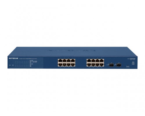 NETGEAR GS716T-300EUS ProSafe  - Switch - Managed - 16 x 10&sol;100&sol;1000 &plus; 2 x shared SFP - desktop