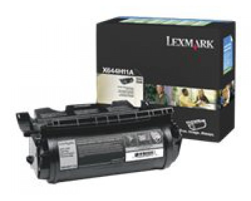 LEXMARK X644e&comma; X646dte tonercartridge zwart high capacity 21&period;000 pagina s 1-pack return program