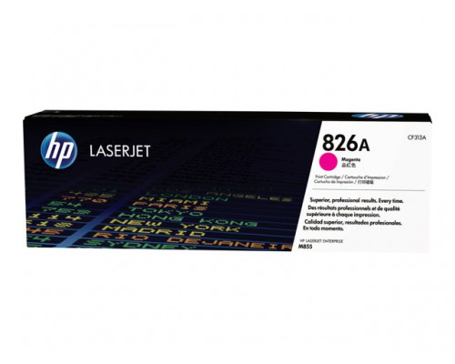 HP 826A originele toner cartridge magenta standard capacity 31&period;500 pagina s 1-pack