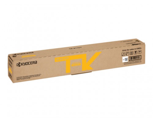 KYOCERA TK-8115Y Toner yellow fpr 6&period;000 pages ISO&sol;IEC 19752