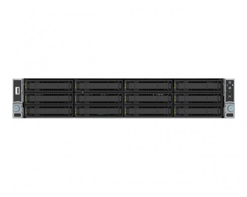 INTEL Server Barebone R2312WF0NPR S2600WF0R 2x 3slot PCIe riser card 1x 2-slot LP PCIe riser card 1x SAS/NVMe combo backplane