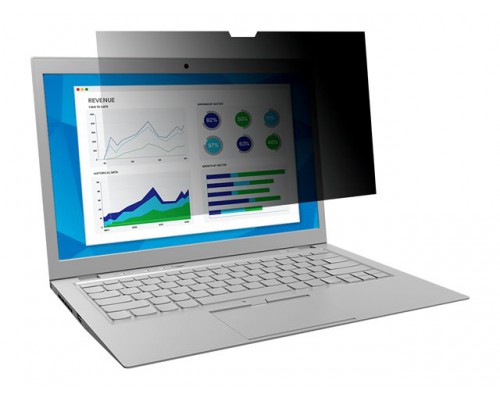 3M Privacy Filter PF116W9B for Laptops 29.46cm 11.6inch