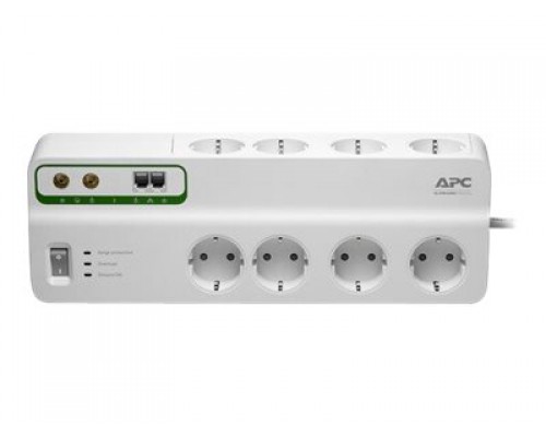 APC Performance SurgeArrest 8 outlets with Phone & Coax Protection 230V