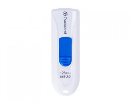 TRANSCEND JetFlash 790W 32GB USB3&period;0 USB stick Capless en sliding design Wit