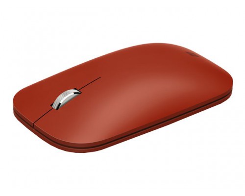 MS Surface Mobile Mouse Comm SC Bluetooth DA&sol;FI&sol;NO&sol;SV Hdwr Commercial Poppy Red
