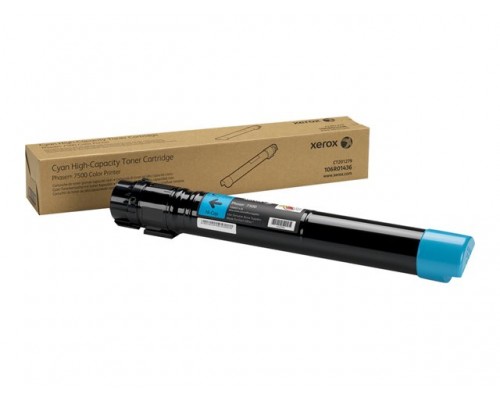XEROX Phaser 7500 tonercartridge cyaan high capacity 17&period;800 paginas 1-pack