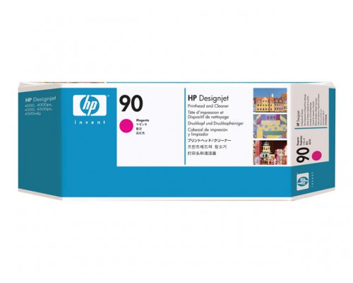 HP 90 originele printkop incl&period; reiniger magenta standard capacity 1-pack