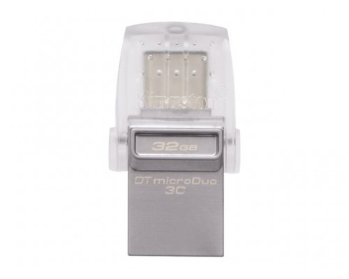 KINGSTON 32GB DT microDuo 3C USB3&period;0&sol;3&period;1 &plus; Type-C flash drive