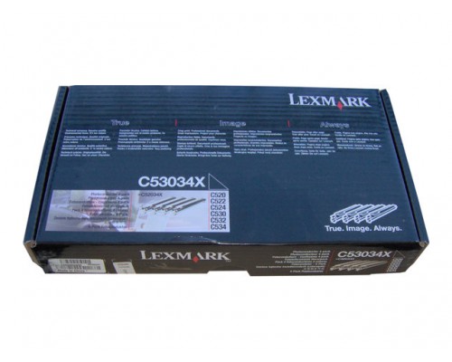LEXMARK C52x&comma; C53x photoconductor unit kleur standard capacity 20&period;000 pagina s 4-pack
