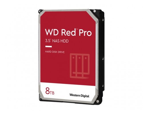 WD Red Pro 8TB SATA 6Gb&sol;s 256MB Cache Internal 3&period;5inch 24x7 7200rpm optimized for SOHO NAS systems 1-24 Bay HDD Bulk