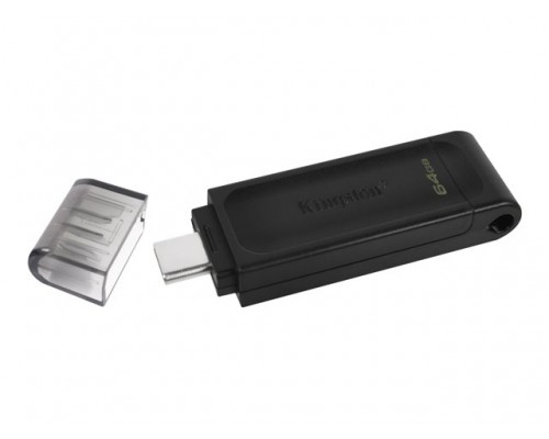 KINGSTON 64GB USB-C 3&period;2 Gen1 DataTraveler 70
