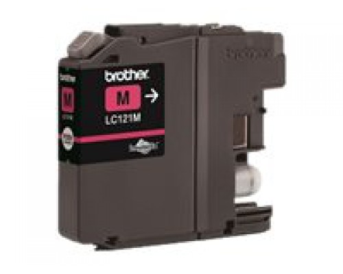 BROTHER LC-121 inktcartridge magenta standard capacity 300 pagina s 1-pack