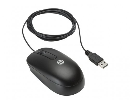 HP USB 2-Button Optical Mouse 2013 black design
