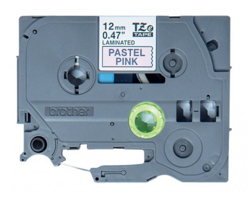 BROTHER tape black&sol;pastel light pink 12mm&sol;4M