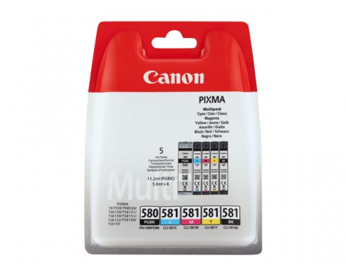 CANON INK CLI-581 C&sol;M&sol;Y&sol;BK MULTI BL